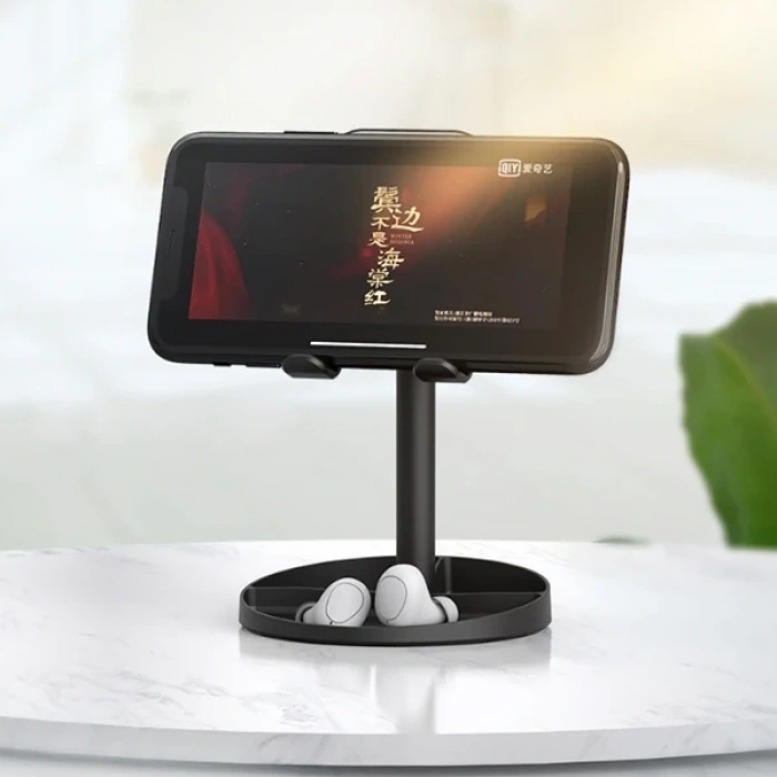 KUULAA K2 Aynalı Cep Telefonu Ve Tablet Masaüstü Standı Tutucu-(5775)