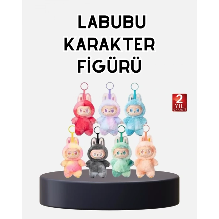 Labubu Koleksiyonluk Peluş Oyuncak – Yumuşak Kumaşlı Dekoratif Tasarım Hediyelik