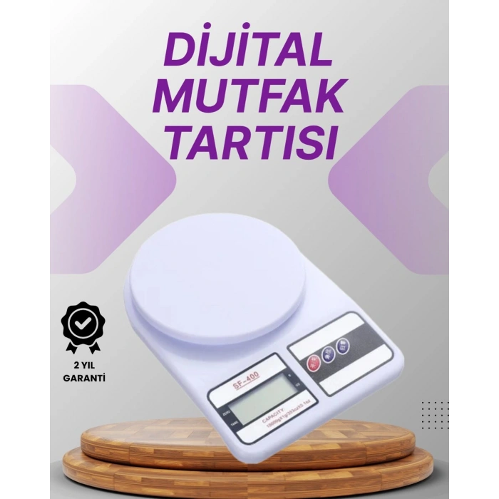 LCD Ekranlı Kompakt Dijital Terazi – Gram ve Ons Ölçüm