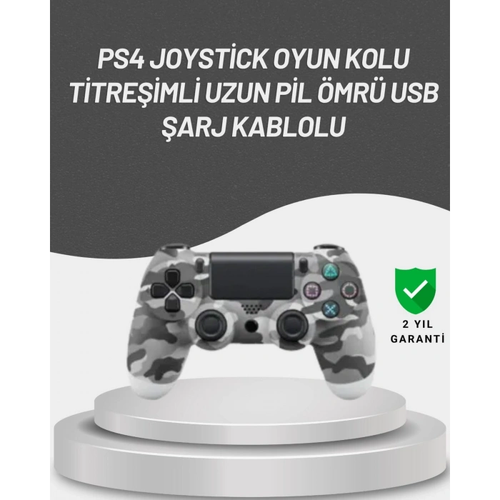 LED Işıklı Oyun Kolu – Durum Göstergeli Şık Tasarım