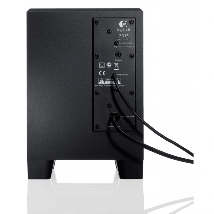 LOGITECH 980-000413 Z313 25W 2+1 Subwooferlı Ses Sistemi (Siyah)(1923)