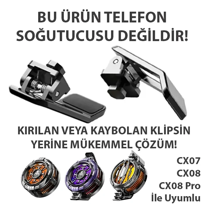 Memo CX07-CX08 Modelleri için Yedek Klips Aparat-(5775)