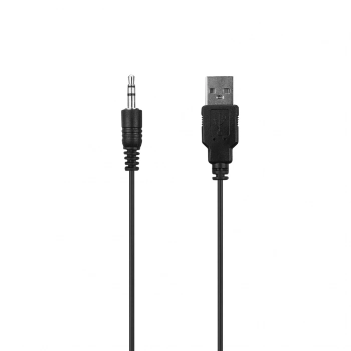 MIKADO MD-S23 GLARE 6W 1+1 Masaüstü RGB Aydınlatma USB Siyah Kasa Speaker(1923)