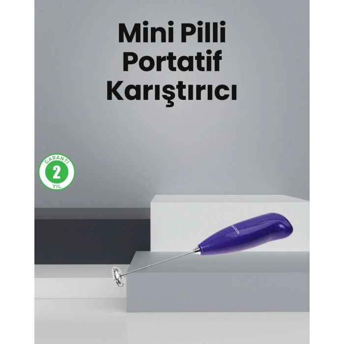 Mutfak İçin Mini El Mikseri – Kahve Süt Krema ve Sos Karıştırıcı