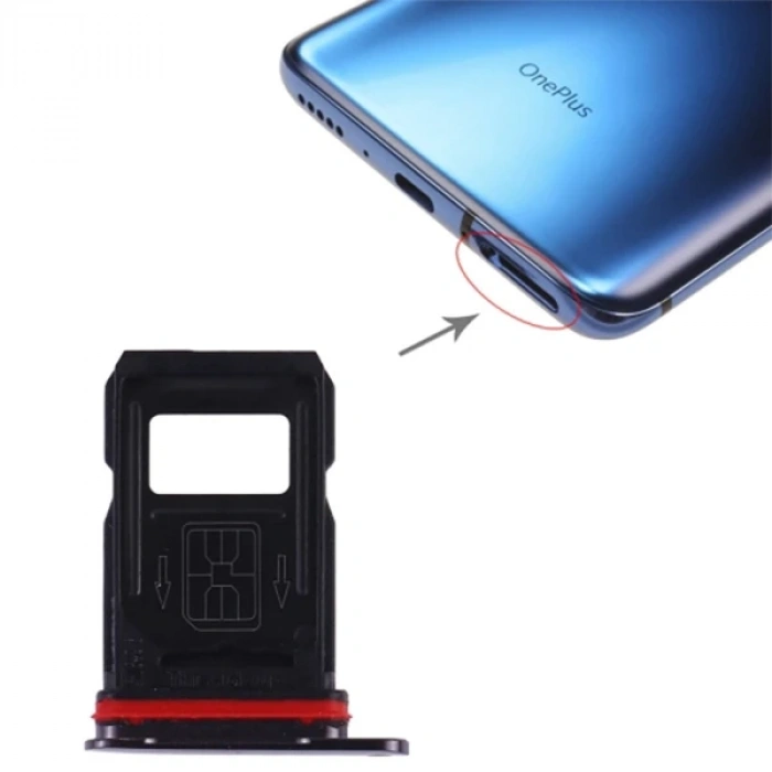 OnePlus 7 Pro Sim Kart Kapağı Tutucu Sim Yuvası-(5775)