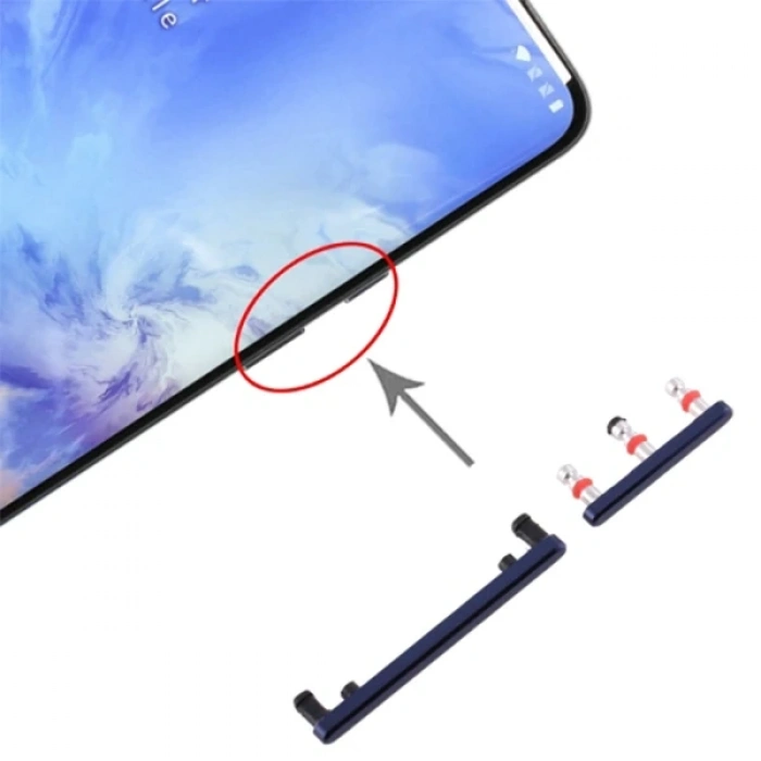 OnePlus 7 Pro Yan Ses On Off Tuşları-(5775)