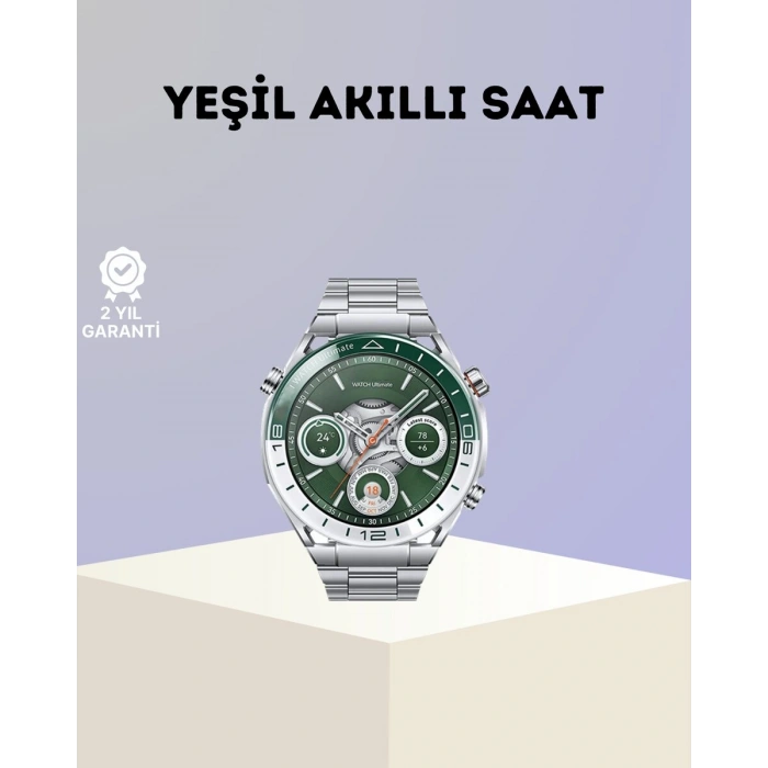 Premium Amoled Akıllı Saat GPS Harita Desteği Bluetooth Arama Sağlık Takipli