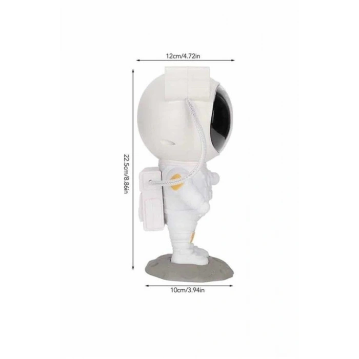 Projeksiyon Astronot Lamba Speaker Sevimli Astronot Bluetooth Hoparlör