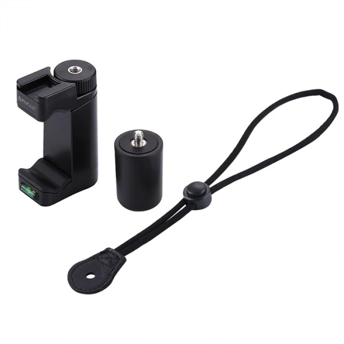 PULUZ Video Grip Telefon Elde Tutucu+ Bileklik Tripod Adaptörü-(5775)