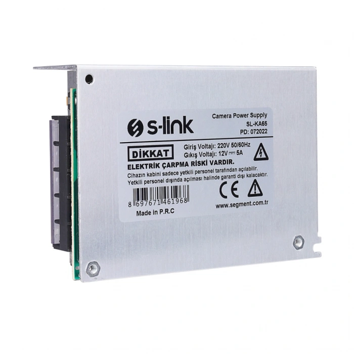 S-LINK SL-KA65 12V 5A Switch Mode DC ADAPTÖR(1923)