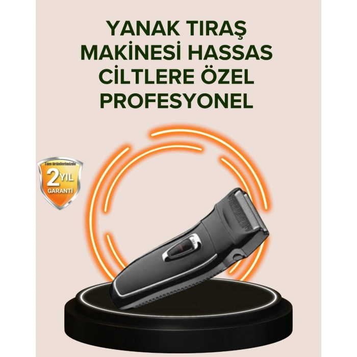 Şarj Göstergeli Yıkanabilir Erkek Tıraş Makinesi