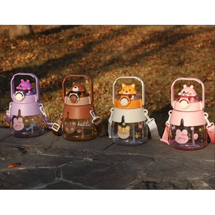 Sevimli Hayvanlar Su Matarası