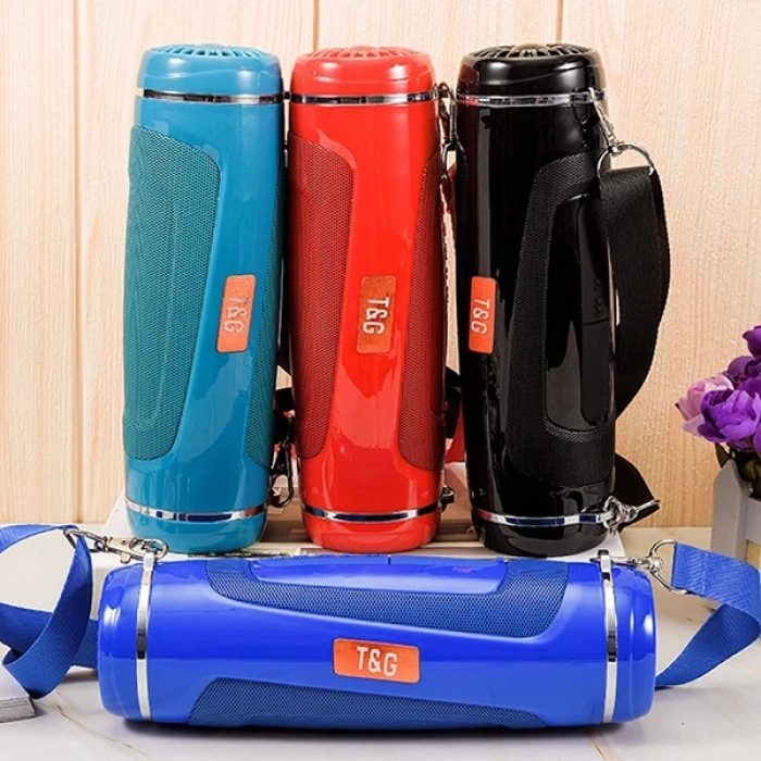 T&G TG601 Kablosuz Bluetooth 5.0 Speaker Hoparlör+El Feneri-(5775)