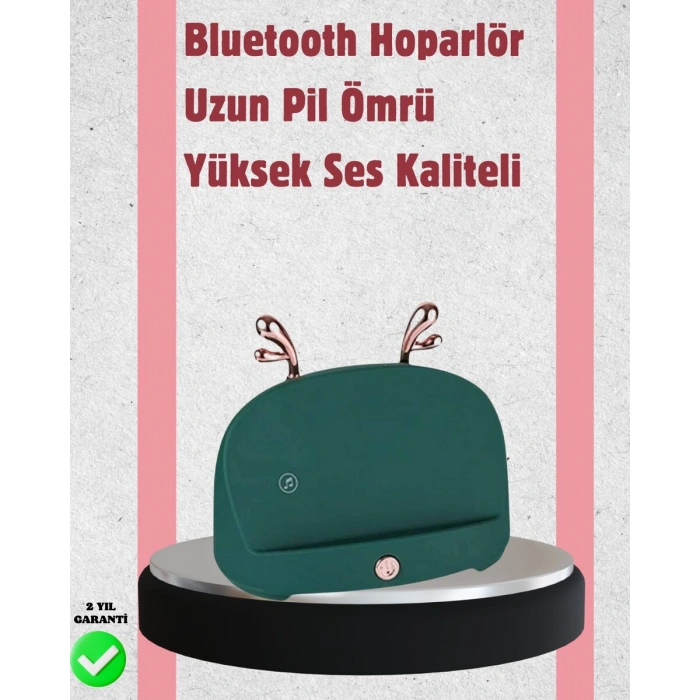 Taşınabilir Kablosuz Telefon Tutucu ve Bluetooth Hoparlör – Kompakt Tasarım Üstün Ses