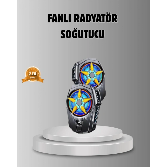 Taşınabilir Şarjlı Telefon Soğutucu – Sessiz Fan Motoru ile Yüksek Performans Koruma