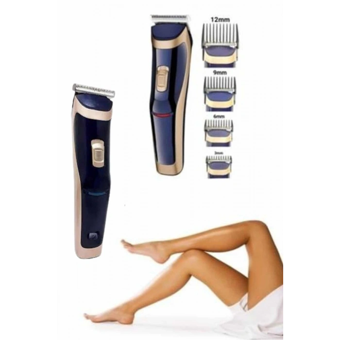 Tıraş Makinesi 4 Başlıklı Paslanmaz Çelik Bıçaklı Tüm Saç Tiplerine Uygun