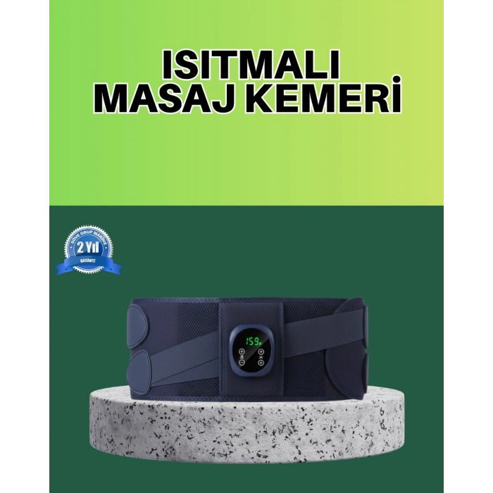 Titreşim ve Isı Özellikli Masaj Kemeri Ayarlanabilir