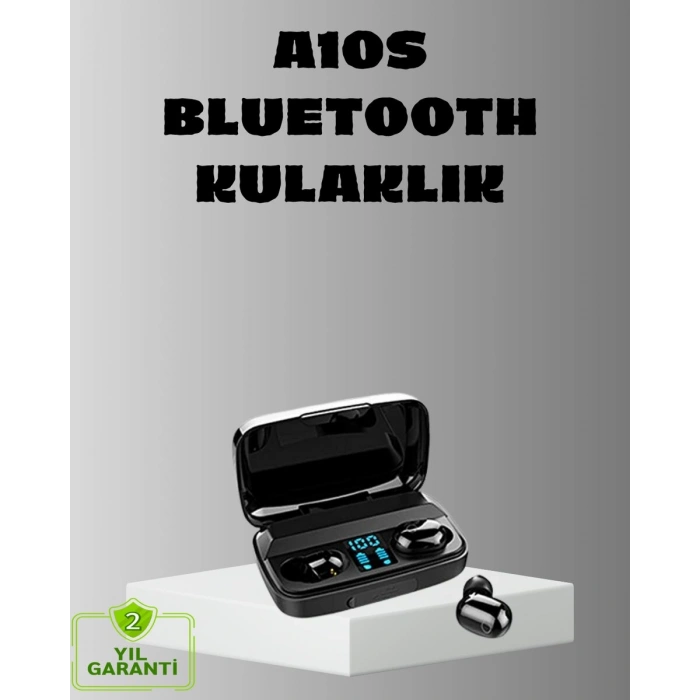 TWS A10s Bluetooth 5.0 Kulaklık – Yüksek Ses Kalitesi Ergonomik Uzun Pil Ömürlü