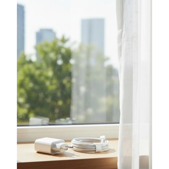 Type-C to C Kablolu 35W Hızlı Şarj Başlığı Set
