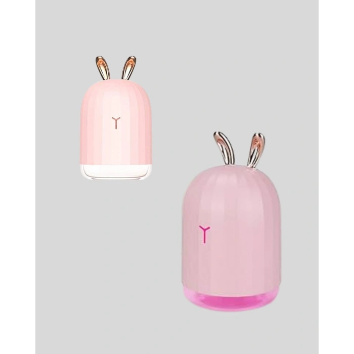 Ultrasonik Hava Nemlendirici 200 ml Aroma Difüzör LED Işıklı Sessiz