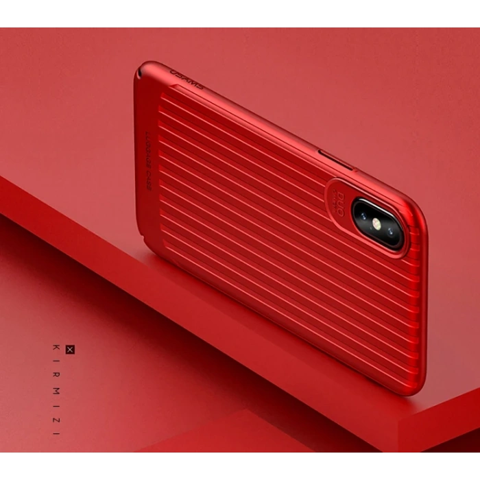 Usams İPhone X Xs Ultra Slim Fit Premium Koruma Pc Kılıf-(5775)