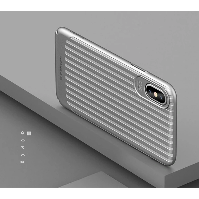 Usams İPhone X Xs Ultra Slim Fit Premium Koruma Pc Kılıf-(5775)