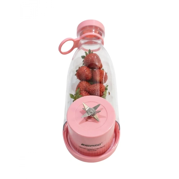 USB Şarjlı Mini Blender Taşınabilir Smoothie Yapıcı Hafif ve Pratik Tasarım
