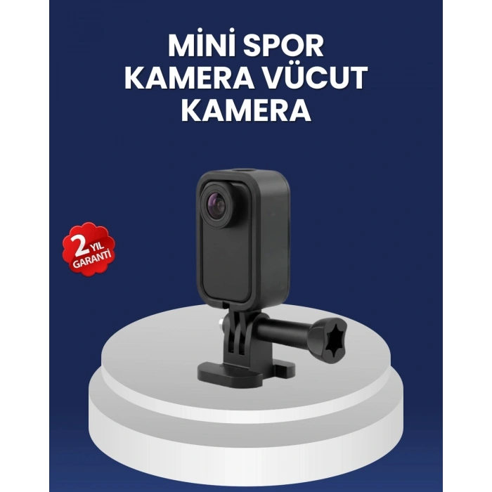 Vlog Seyahat ve Günlük Video Çekimleri İçin Mini Kamera