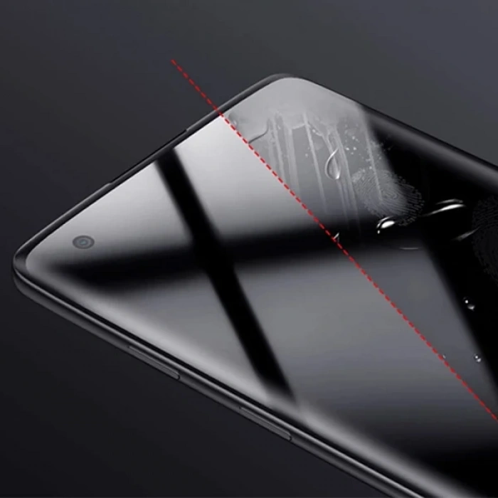 Xiaomi Mi 10T-10T Pro 3D Full Privacy Gizlilik Tempered Cam Ekran Koruyucu-(5775)