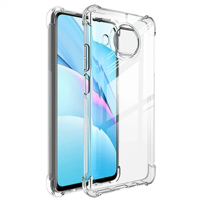 Xiaomi Mi 10T Lite 5G Anti-Drop Shockproof Darbe Emici Silikon Kılıf-(5775)
