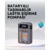 150 PSI Kablosuz Dijital Ekranlı Taşınabilir Araç Lastik Pompası