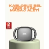 2000 mAh Şarjlı Masaj Tabancası 6 Başlık Ayarlı Güçlü Masaj Cihazı