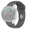 22MM Silikon Kayış Kordon Gear S3 Watch 4 -GT2 GT2E 46MM KayışKordon Watch Active 2 22MM-(5775)