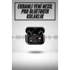 2.Nesil Pro Ekranlı Sesli Görüşme Yapabilen Kablosuz Bluetooth Kulaklık