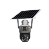 3 MP + 3 MP Çift Lens Solar TF Kart Girişli 4G Kamera