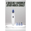 4 Başlıklı Pilli Vakumlu Siyah Nokta Temizleyici Akne Ve Sivilce Önleyici