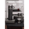 500 ml Kapasiteli Taşınabilir Basınçlı Termos Seti Günlük Kullanım için İdeal