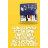 7 Kordonlu Akıllı Saat Siyah Kasa Dokunmatik Ekran Uyku ve Sağlık Takibi
