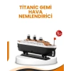 7 Renk Ortam Işıklı Dekoratif Gemi Tasarım Hava Nemlendirici Difüzör
