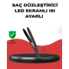 A Kalite Orijinal 2025 Isı Ayarlı Titanyum Seramik Plakalı Profesyonel Saç Düzleştirici