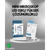 ABS Gövdeli Öğrenci ve Hobi Mikroskobu – Mavi Renk