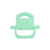 Açık Yeşil Bebek Silikon Diş Kaşıyıcı