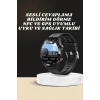 Akıllı Saat Amoled Ekran Metal Ve Deri Kordonlu Uyku ve Sağlık Takibi Titreşimli