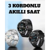 Akıllı Saat Arama Cevaplayan Titreşim Özelliğiyle Bildirim Görebilen