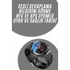 Akıllı Saat Yeni Model Sesli Asistan Bildirim Görme Bluetooth Bağlantılı Müzik Dinleme