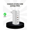 Akıllı Zaman Ayarlı Şarj Cihazı Güvenli ve Enerji Tasarruflu