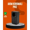 Akım Korumalı Priz 4 USB Type C Destekli Yüksek Isı Dayanımlı