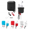 Ally Apple Airpods İçin Premium Silikon Kılıf Anahtarlıklı-(5775)