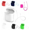 Ally Apple Airpods İçin Renkli Strap Kulaklık Askısı+ Silikon Kılıf-(5775)