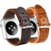 Ally Apple Watch 7-8 41mm 6-5-4 40mm Retro Deri Kordon Kayış 3-2-1 38mm-(5775)